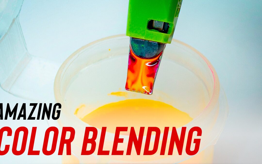 AMAZING INK COLOR BLENDING TUTORIAL
